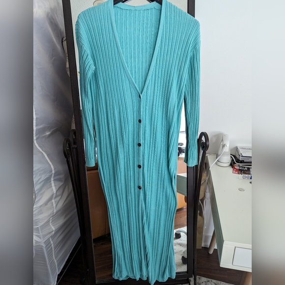 Free People Skinny Mini Cardigan Duster - Picture 4 of 6